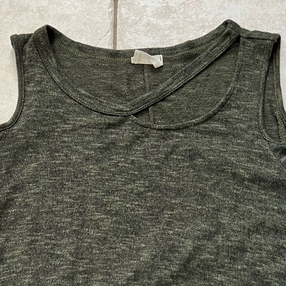 143 Story Cold Shoulder Cutout Swingy Knit Top - Picture 11 of 13